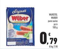 Offerta per Wuber - Wurstel a 0,79€ in Conad