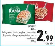 Offerta per Giovanni Rana - Lasagne a 2,99€ in Conad