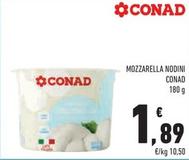 Offerta per Conad - Mozzarella Nodini a 1,89€ in Conad
