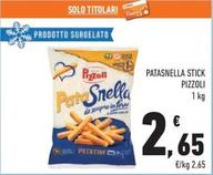 Offerta per Pizzoli - Patasnella Stick a 2,65€ in Conad
