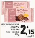 Offerta per Galbusera - Frollini Senza Glutine Zerograno a 2,15€ in Conad