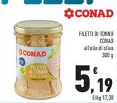 Offerta per  Conad - Filetti Di Tonno  in Conad