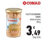 Offerta per  Conad - Filetti Di Sgombro  a 3,49€ in Conad