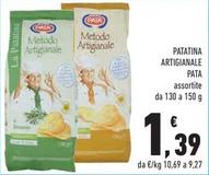 Offerta per Snack Pata - Patatina Artigianale a 1,39€ in Conad