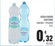 Offerta per Sant'anna - Acqua Vinadio a 0,32€ in Conad