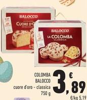 Offerta per Balocco - Colomba a 3,89€ in Margherita Conad