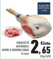 Offerta per Conad - Prosciutto San Daniele Sapori & Dintorni a 2,65€ in Margherita Conad