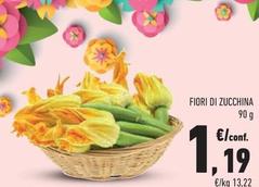 Offerta per Fiori Di Zucchina a 1,19€ in Margherita Conad