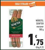 Offerta per Senfter - Würstel a 1,75€ in Margherita Conad