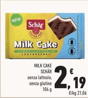 Offerta per Schar - Milk Cake a 2,19€ in Margherita Conad