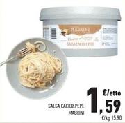 Offerta per Magrini - Salsa Cacio&Pepe a 1,59€ in Conad Superstore