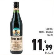 Offerta per Branca - Liquore Fernet a 11,99€ in Conad Superstore