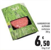 Offerta per Macelleria Aliprandi - Hamburger Bio a 6,5€ in Conad Superstore
