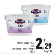 Offerta per Fage - Yogurt Greco Total a 2,29€ in Conad Superstore