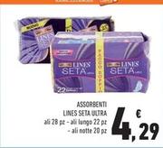 Offerta per Lines - Assorbenti Seta Ultra a 4,29€ in Conad Superstore