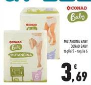 Offerta per Conad - Mutandina Baby a 3,69€ in Conad Superstore