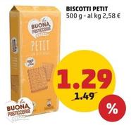Offerta per La Buona Pasticceria - Biscotti Petit a 1,29€ in PENNY