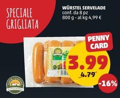 Offerta per Sapor Di Cascina - Würstel Servelade a 3,99€ in PENNY