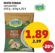 Offerta per Ortomio - Misto Funghi a 1,89€ in PENNY