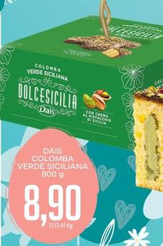 Offerta per Dais - Colomba Verde Siciliana a 8,9€ in Supermercati Piccolo