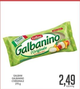 Offerta per Galbani - Galbanino L'originale a 2,49€ in Supermercati Piccolo