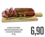 Offerta per Lonza Di Suino Speziata/medaglioni Di Suino Marinati a 6,9€ in Supermercati Piccolo
