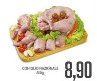 Offerta per Coniglio Nazionale a 8,9€ in Supermercati Piccolo