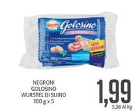 Offerta per Negroni - Golosino Wurstel Di Suino a 1,99€ in Supermercati Piccolo