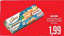 Offerta per Piccolo - Uova Da Galline Allevate A Terra a 1,99€ in Supermercati Piccolo
