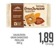 Offerta per Galbusera - Gran Saraceno Frollini a 1,89€ in Supermercati Piccolo