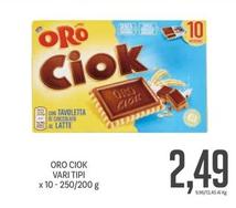 Offerta per Oro Saiwa - Ciok a 2,49€ in Supermercati Piccolo