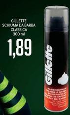 Offerta per Gillette - Schiuma Da Barba Classica a 1,89€ in Supermercati Piccolo