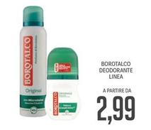 Offerta per Borotalco - Deodorante Linea a 2,99€ in Supermercati Piccolo