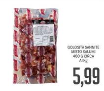 Offerta per Golosità - Sannite Misto Salumi a 5,99€ in Supermercati Piccolo