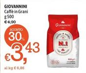 Offerta per Giovannini - Caffè In Grani a 3,43€ in Famila Market