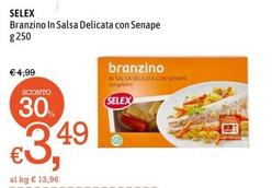 Offerta per Selex - Branzino In Salsa Delicata Con Senape a 3,49€ in Famila Market