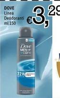 Offerta per Dove - Linea Deodoranti a 3,29€ in Famila Market
