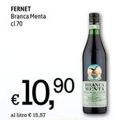 Offerta per Fernet - Branca Menta a 10,9€ in Famila