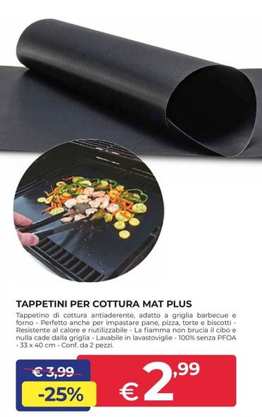 Offerta per Tappetini Per Cottura Mat Plus a 2,99€ in Progress