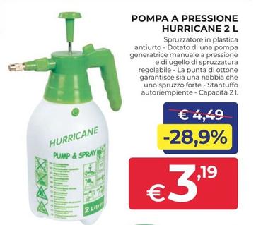 Offerta per Pompa A Pressione Hurricane 2 L a 3,19€ in Progress