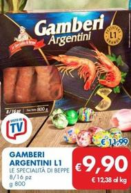 Offerta per Le Specialità Di Beppe - Gamberi Argentini L1 a 9,9€ in MD