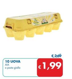 Offerta per Aia - 10 Uova a 1,99€ in MD