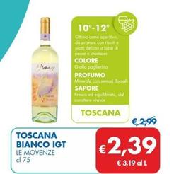 Offerta per Le Movenze - Toscana Bianco IGT  a 2,39€ in MD