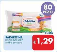 Offerta per Piccolino Baby - Salviettine a 1,29€ in MD