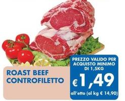 Offerta per Roast Beef Controfiletto a 1,49€ in MD