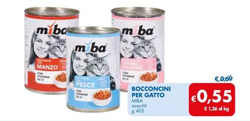 Offerta per Miba - Bocconcini Per Gatto  a 0,55€ in MD