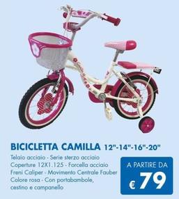 Offerta per Bicicletta Camilla 12"-14"-16"-20" a 79€ in MD