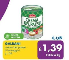Offerta per Galbani - Crema Bel Paese 6 Formaggini a 1,39€ in MD