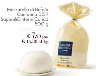 Offerta per Sapori&Dintorni  - Mozzarella Di Bufala Campana DOP a 7,9€ in Conad