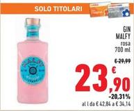 Offerta per Malfy - Gin a 23,9€ in Conad